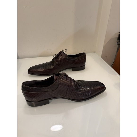 Mezlan Brown Genuine Ostrich Men\'s Loafer Size 13M main image 5